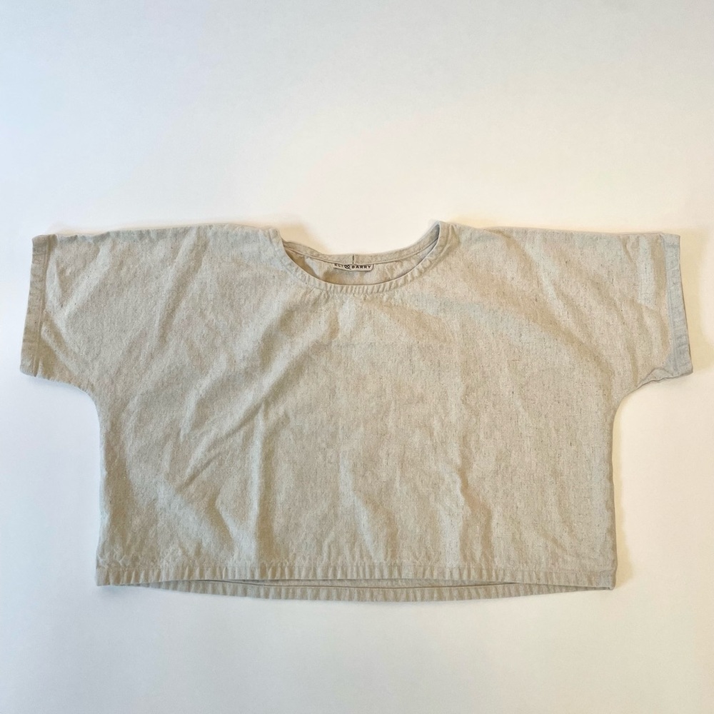 Eli & Barry linen short sleeve top